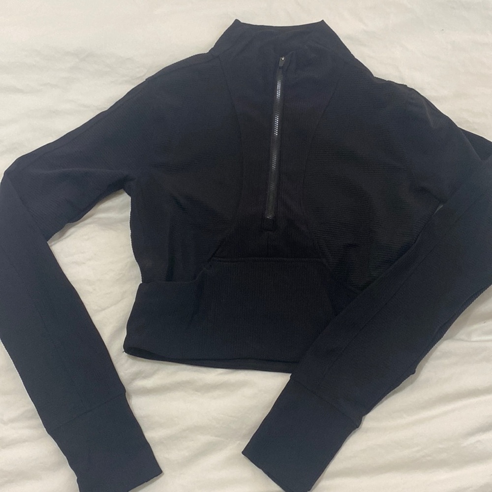 90 Degree By Reflex Black Crop Top